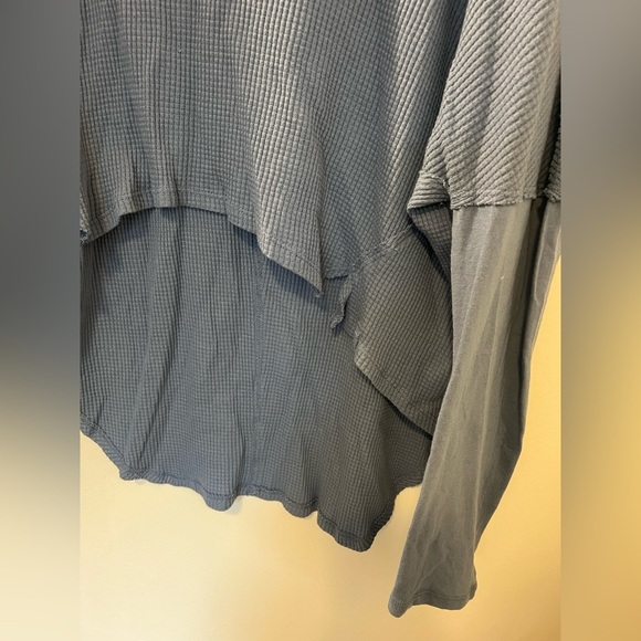 We The Free Tops | Jayson Ringer Waffle Knit Long Sleeve Thermal Top - Picture 4 of 9